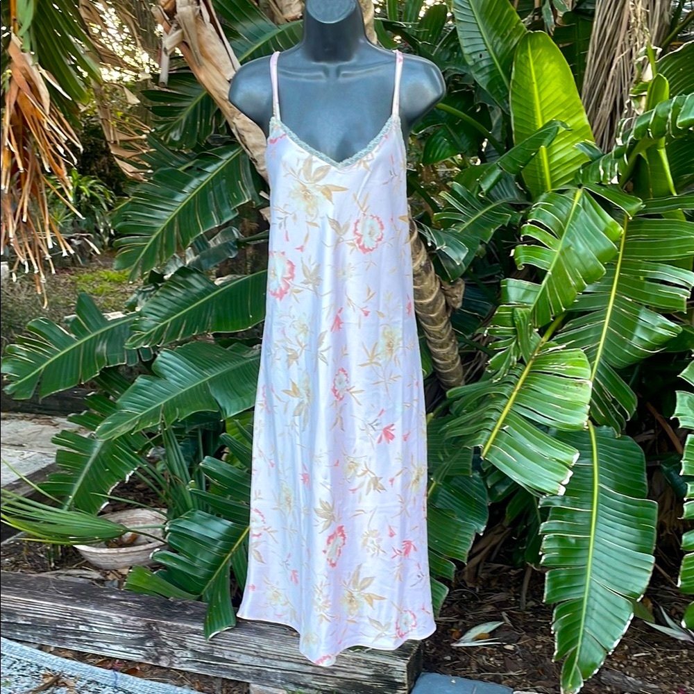 Lauren, Ralph Lauren floral satin slip dress